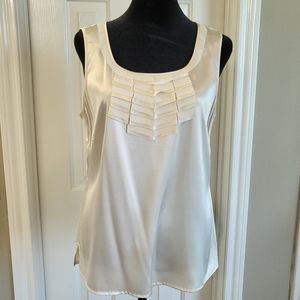 Chico's Cream Colored Tank Top Sz 1